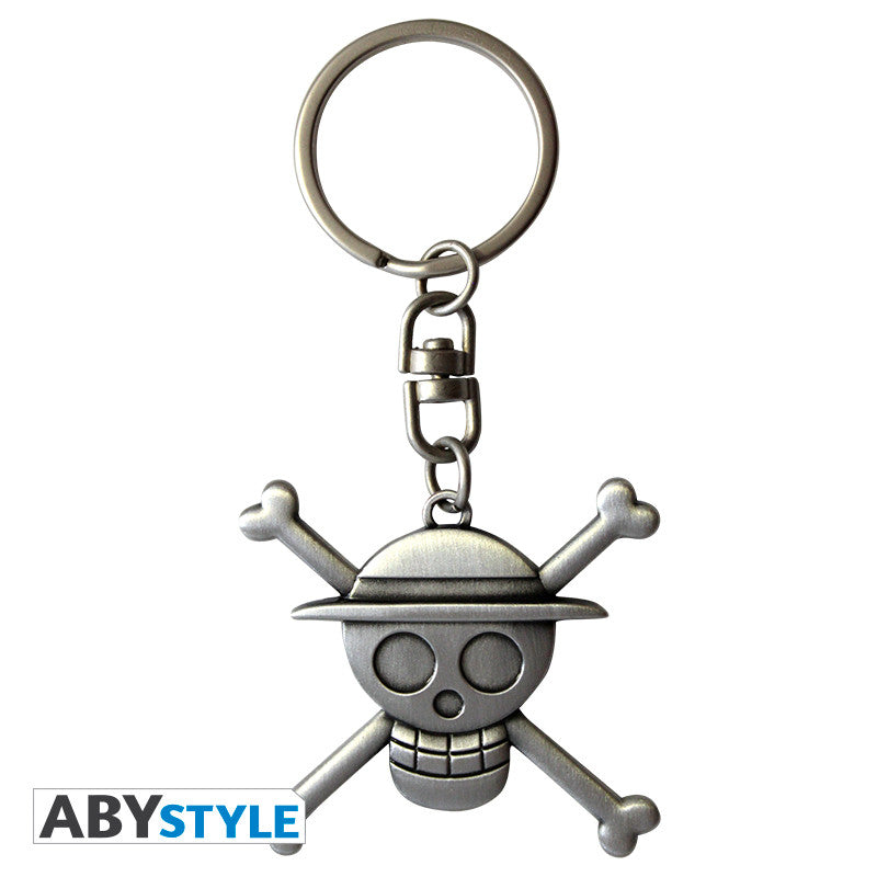 ONE PIECE porte-clés 3D Skull Luffy