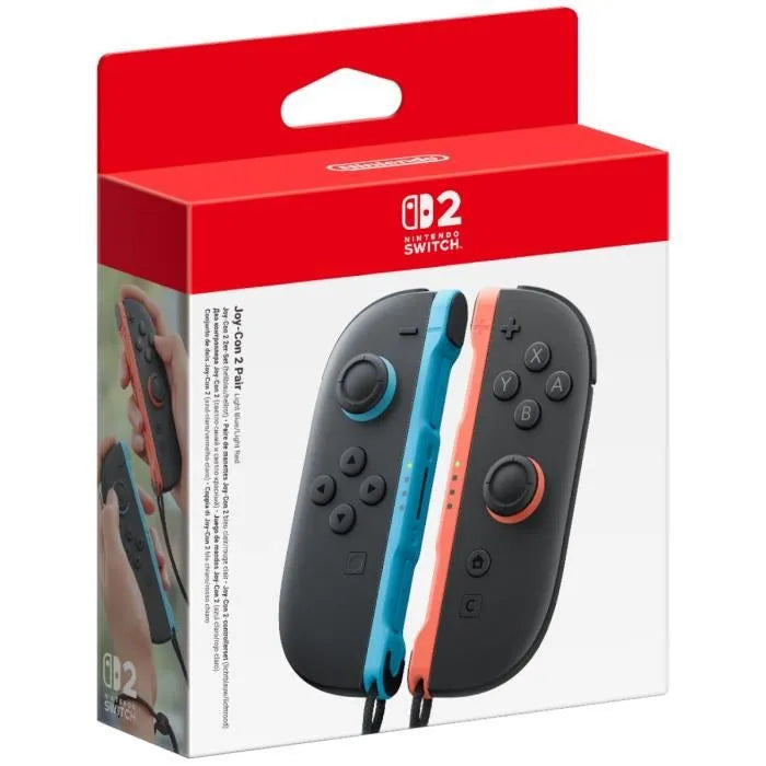 Paire de manettes Joy-Con 2 Bleu Clair & Rouge Clair Nintendo Switch 2