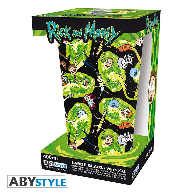 VERRE XXL RICK AND MORTY Portails