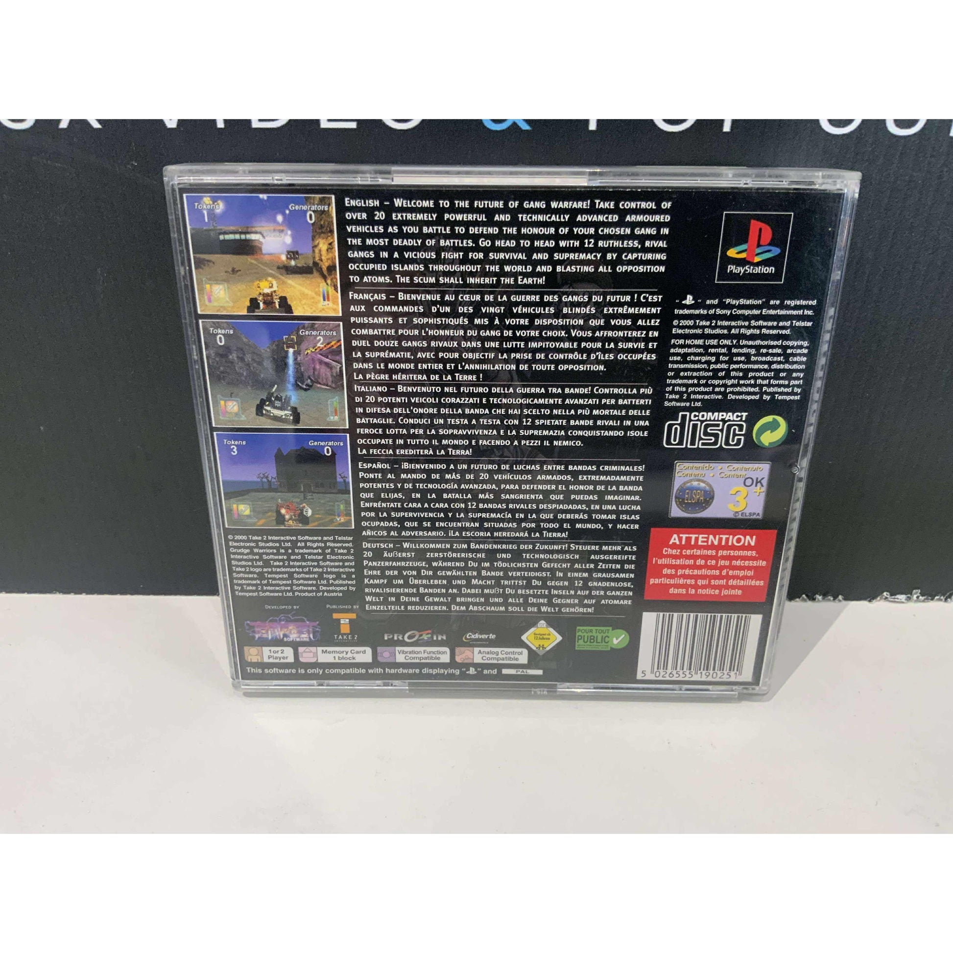 Grudge Warrior – PS1 Complet TBE