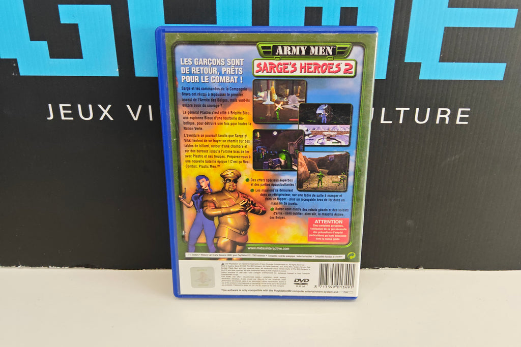 Army Men : Sarge's Heroes 2  – PS2