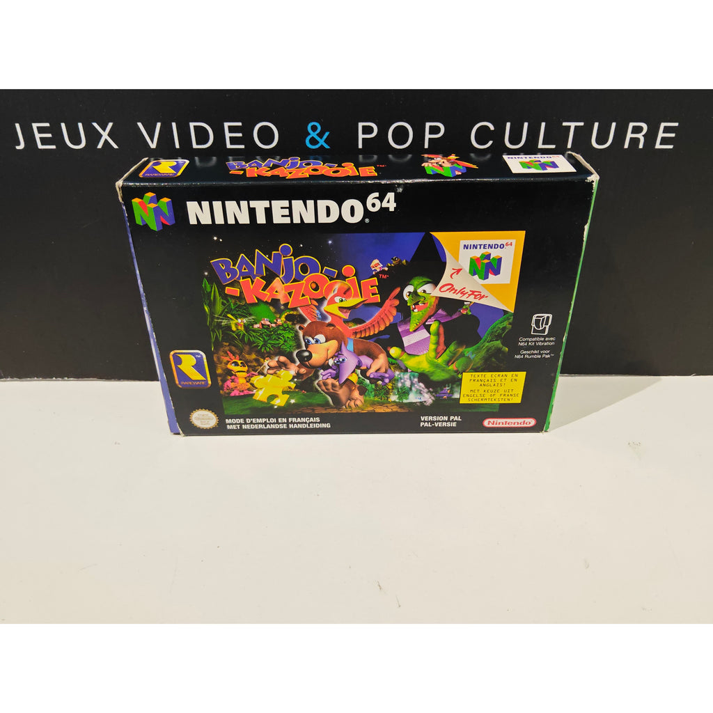 Banjo-Kazooie en boite - Nintendo 64