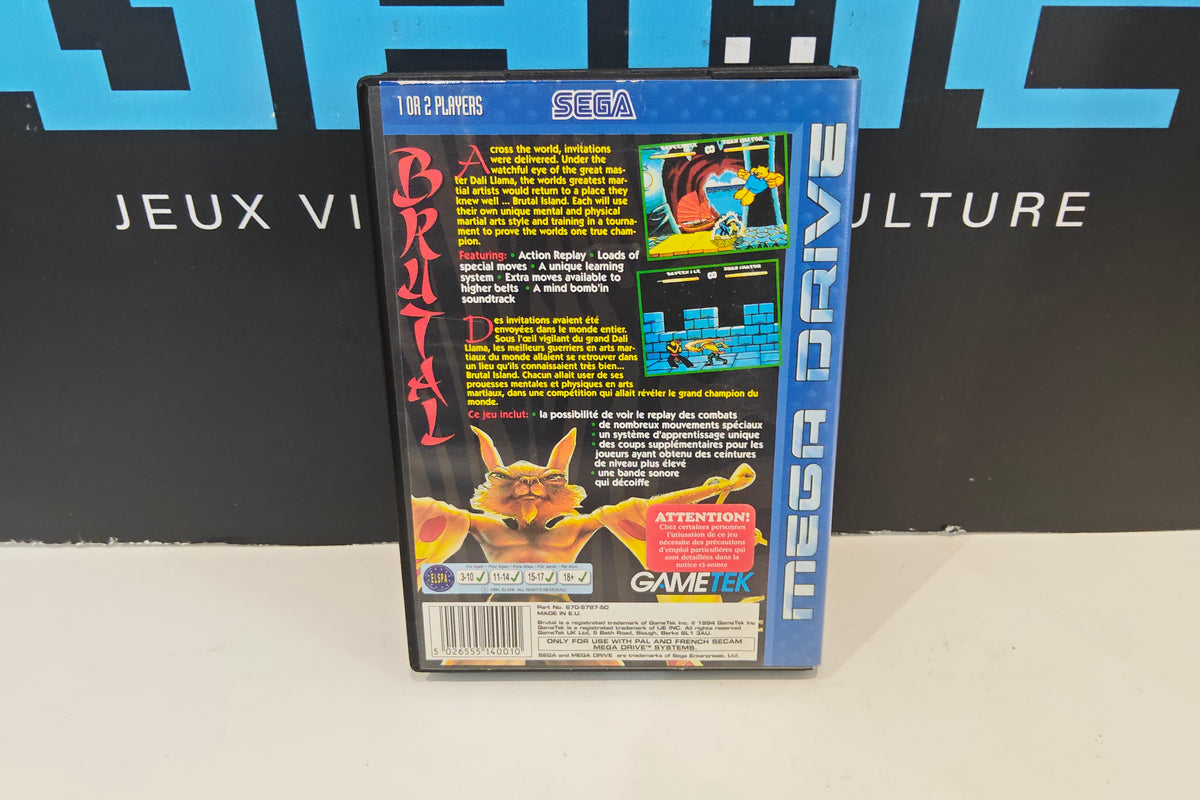 Brutal : Paws of fury - Megadrive