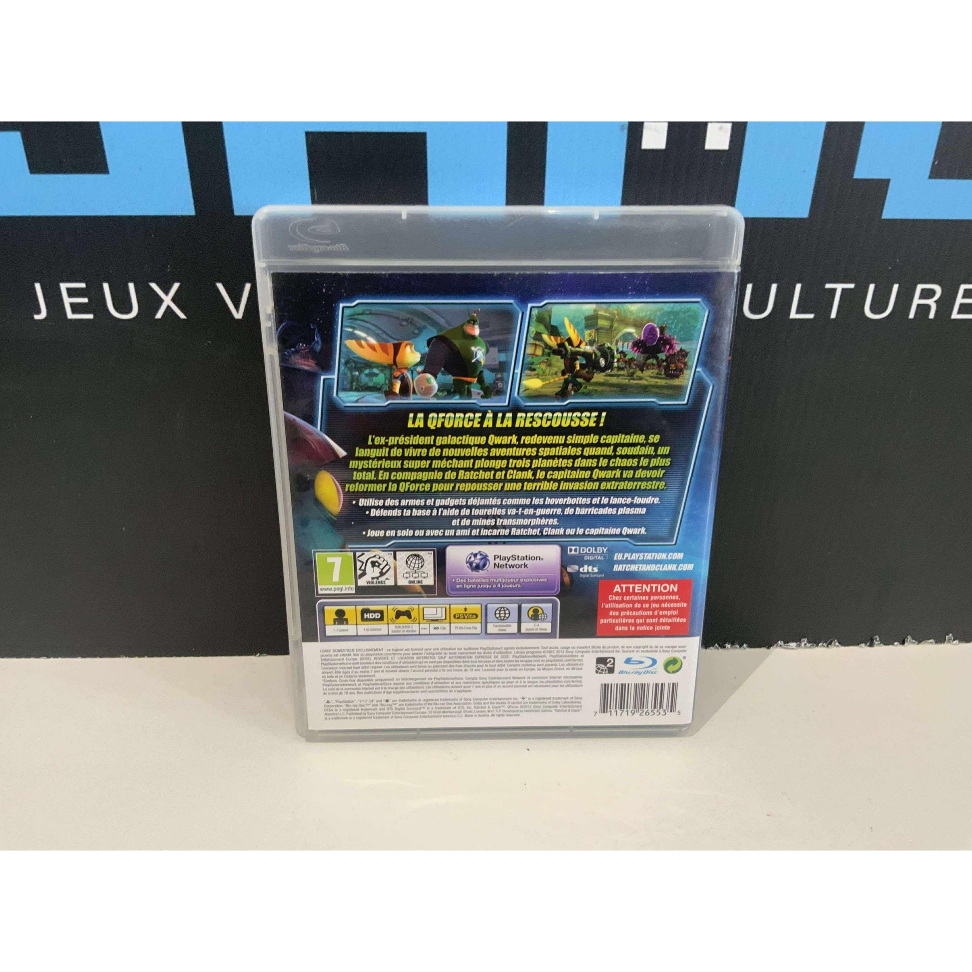 Ratchet & Clank QForce – PS3 Complet TBE