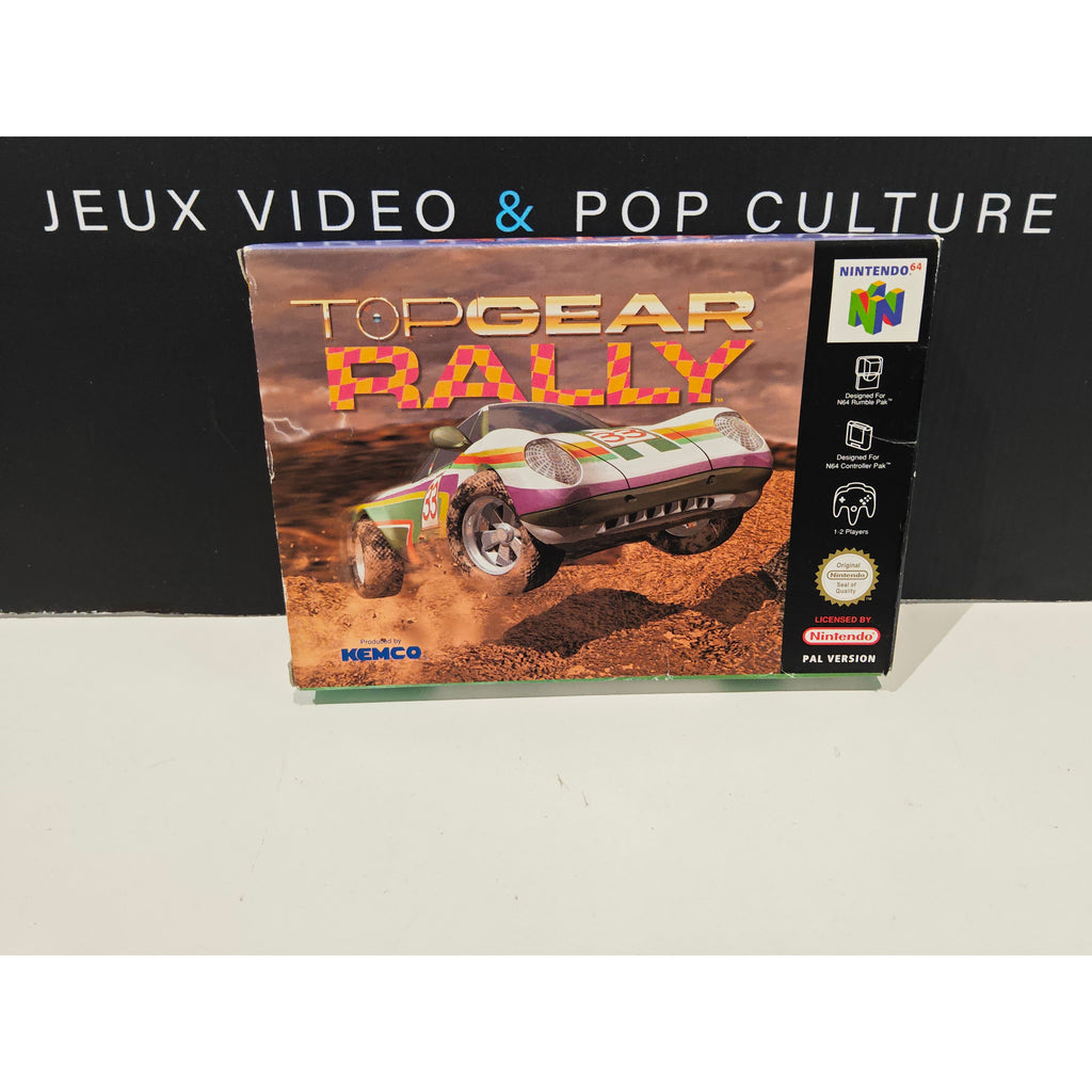 Top Gear Rally en boite - Nintendo 64