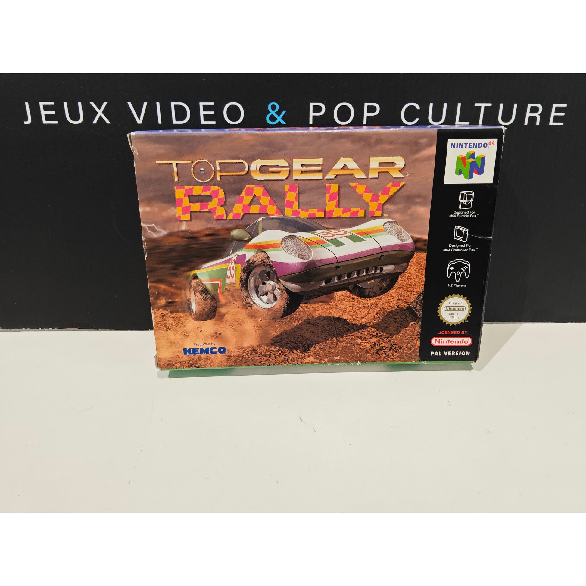 Top Gear Rally en boite - Nintendo 64