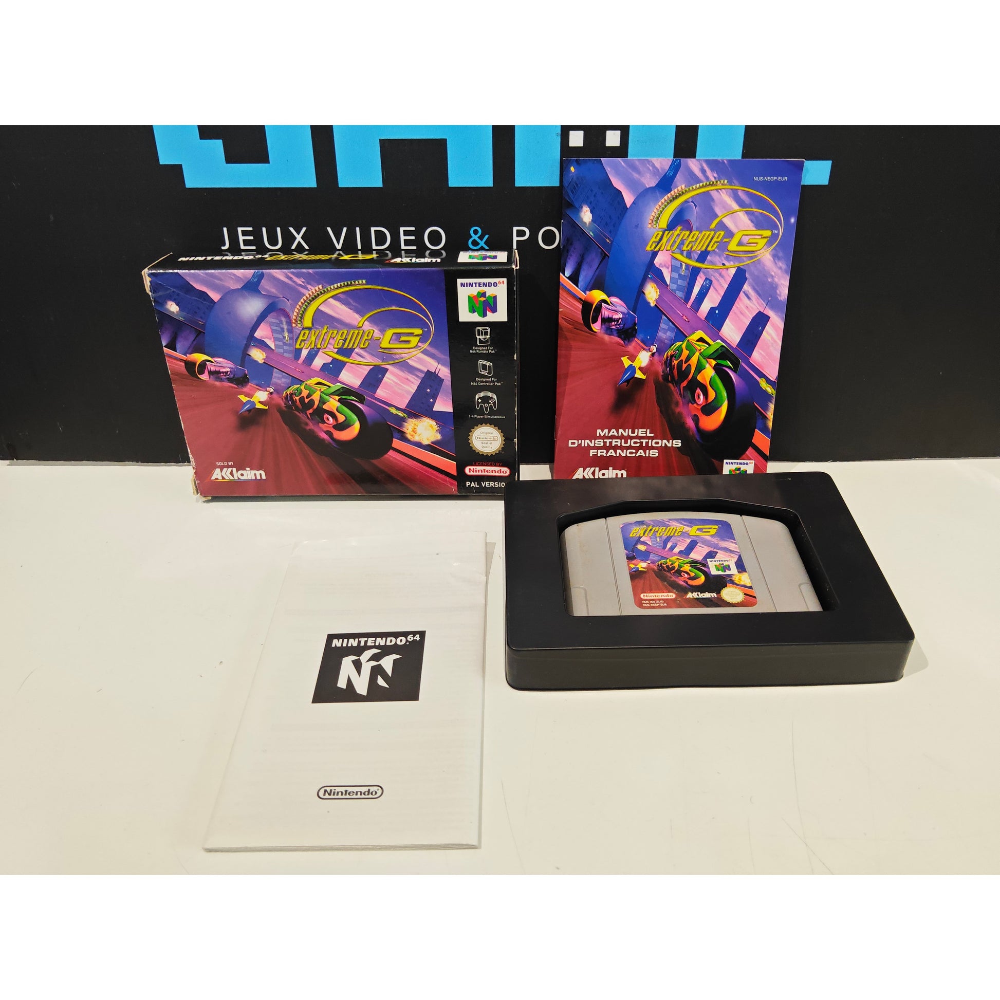 Extreme-G en boite - Nintendo 64