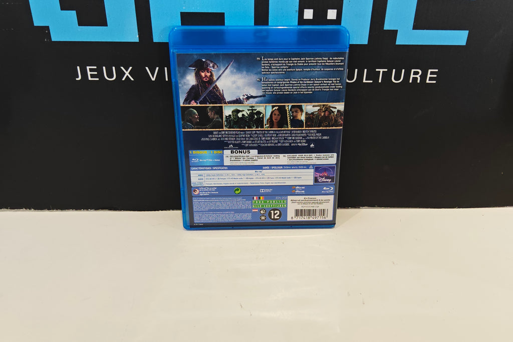 Pirates des Caraïbes La vengeance de Salazar  - Blu Ray
