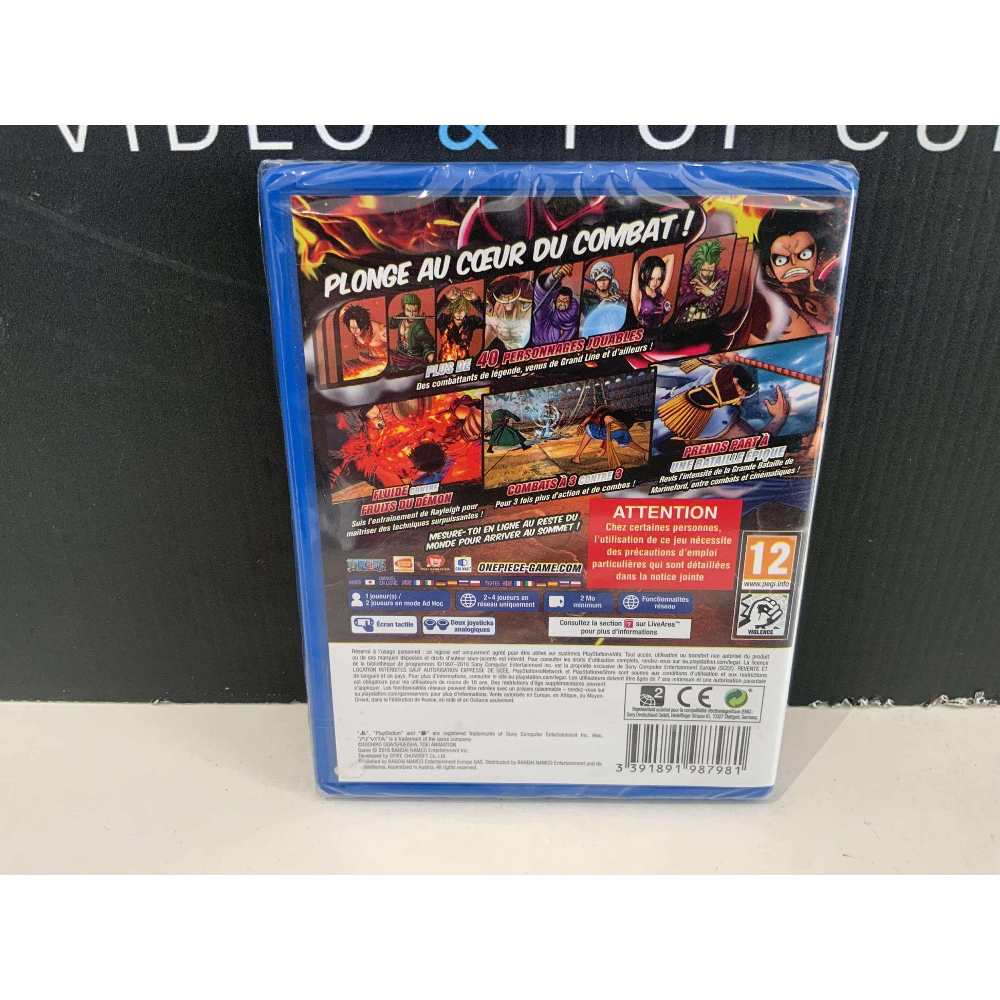 One Piece Burning Blood  – PS Vita Neuf