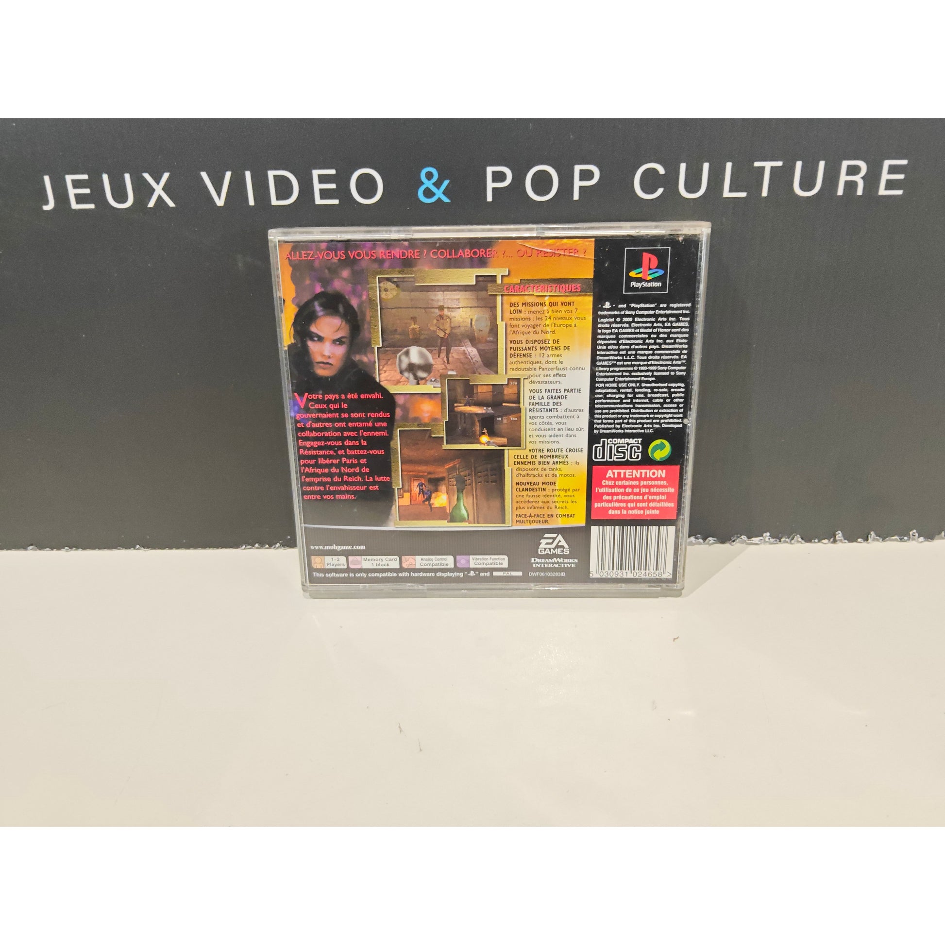 Medal of Honor Resistance – PS1