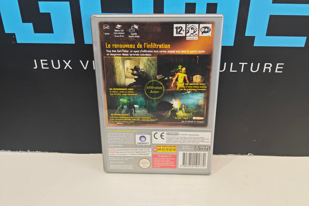 Splinter Cell Pandora Tomorrow le choix des joueurs– Gamecube