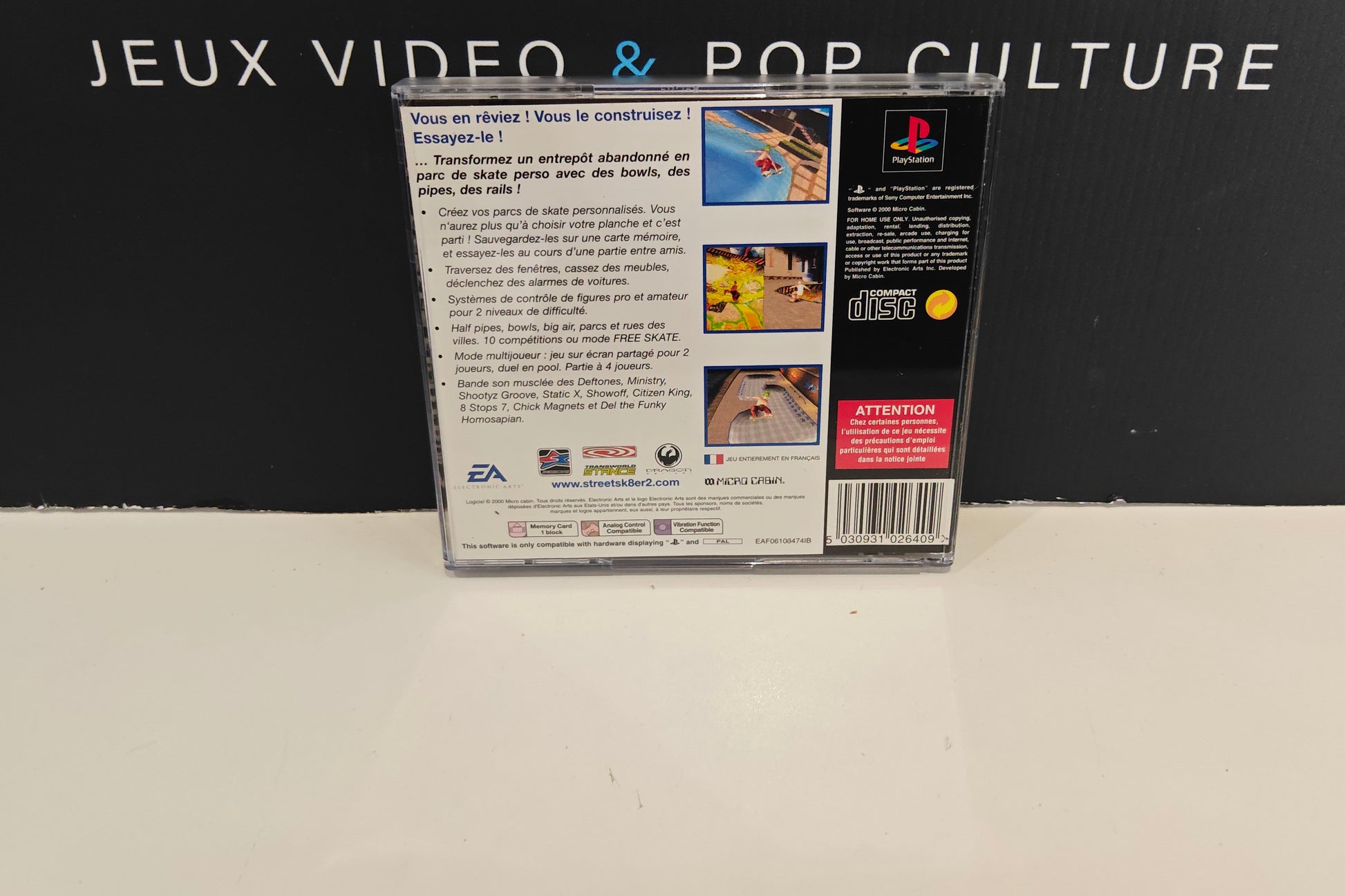 Street Skater 2 Classics  - PS1