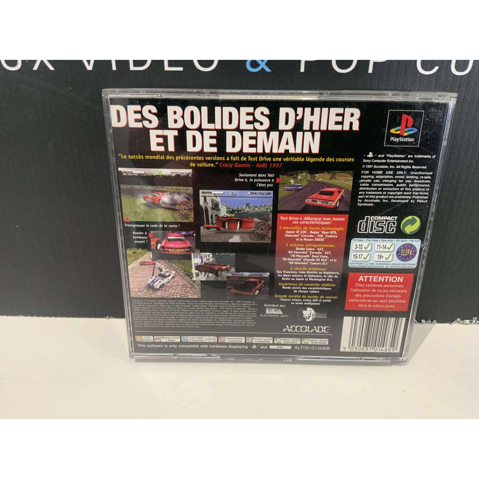 Test Drive 4 – PS1 Complet BE