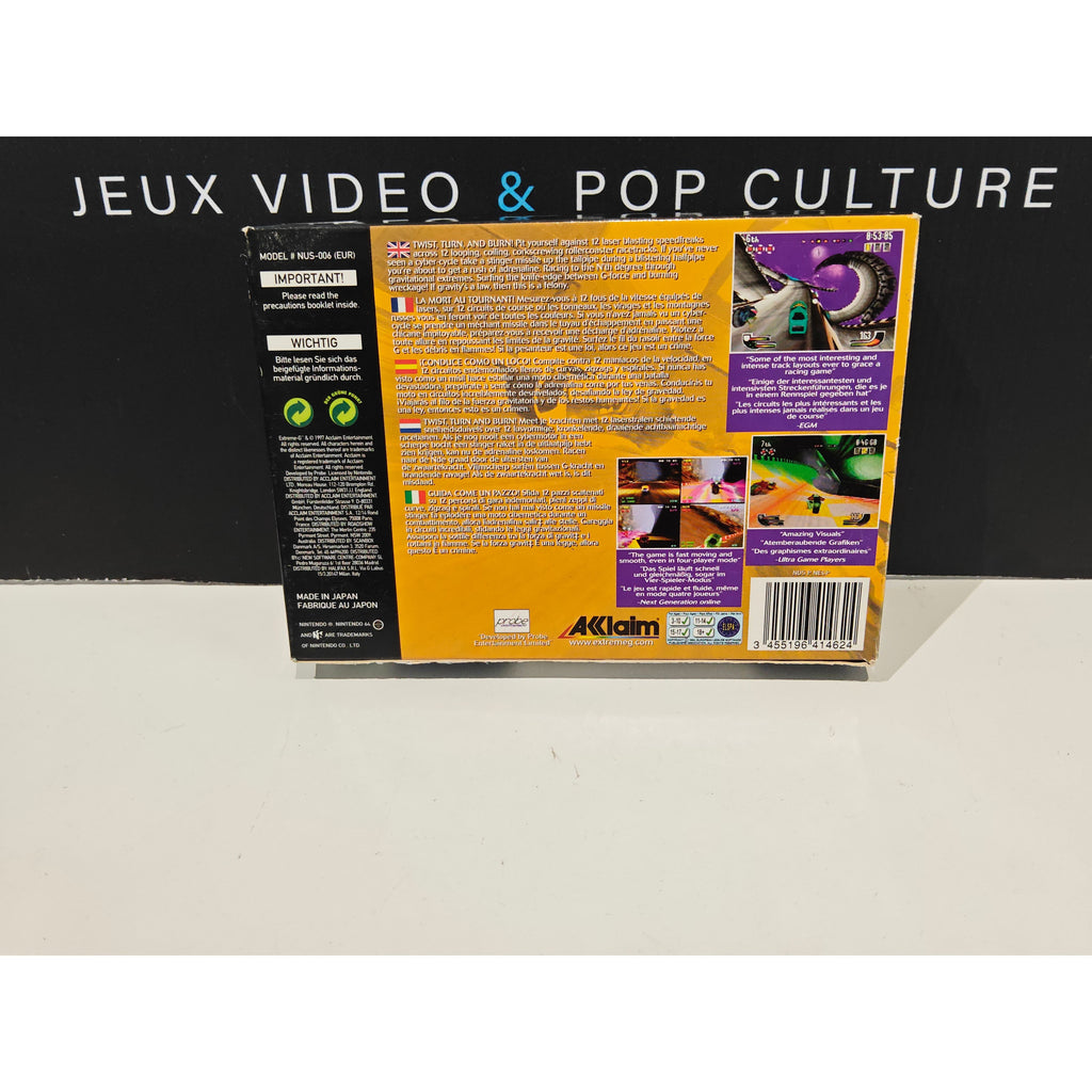 Extreme-G en boite - Nintendo 64