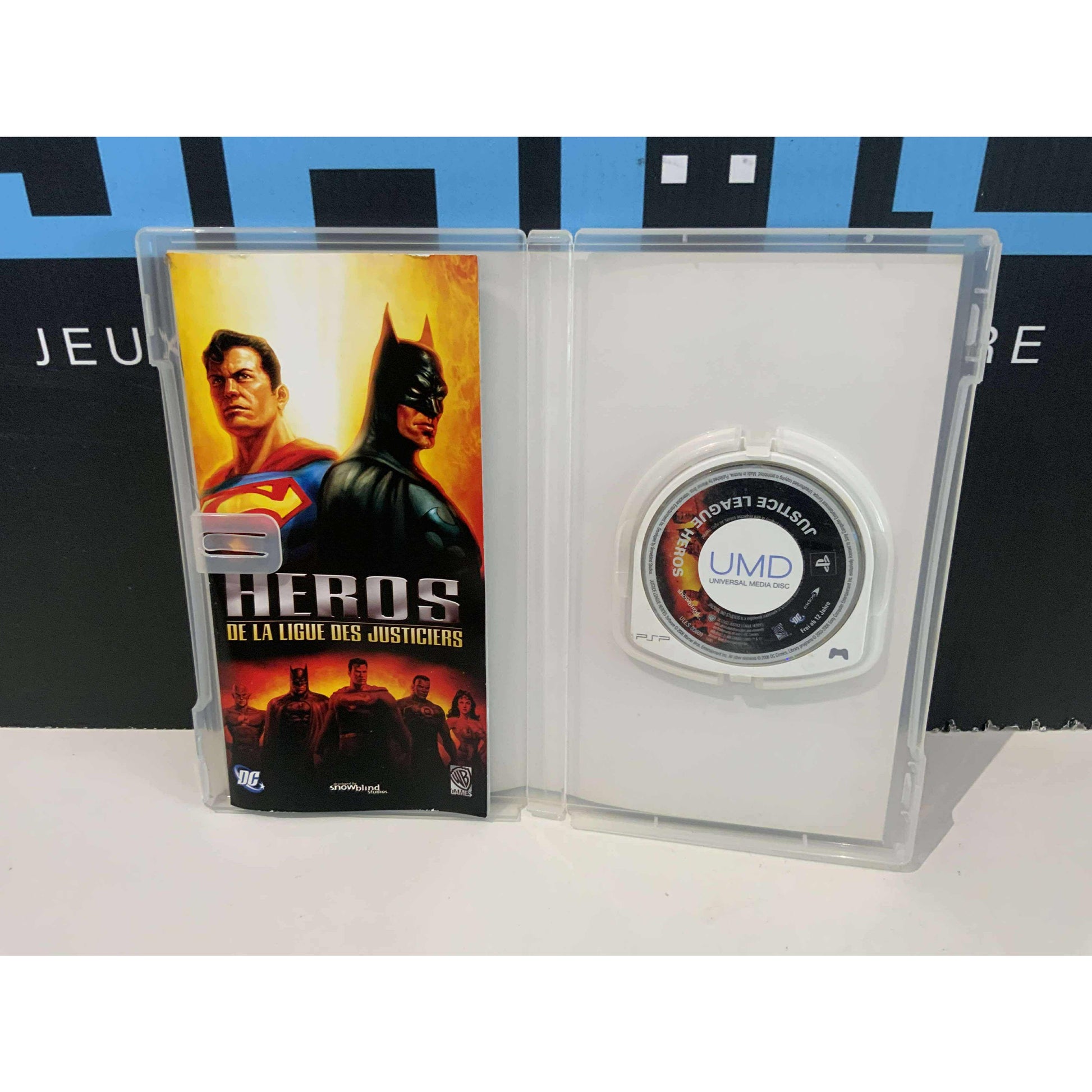 Héros de la Ligue des Justiciers – PSP Complet TBE