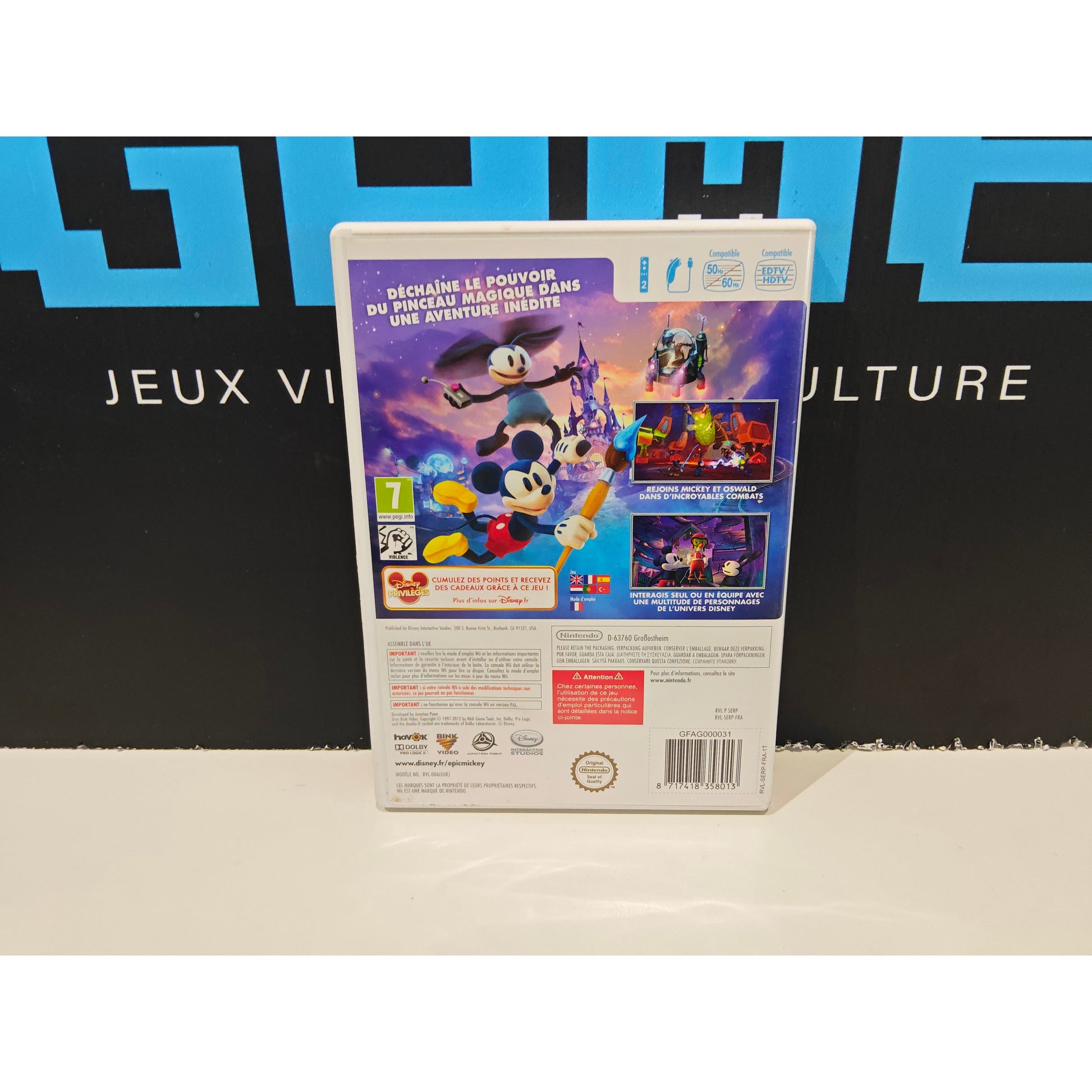 Epic Mickey : Le Retour des Héros - Wii