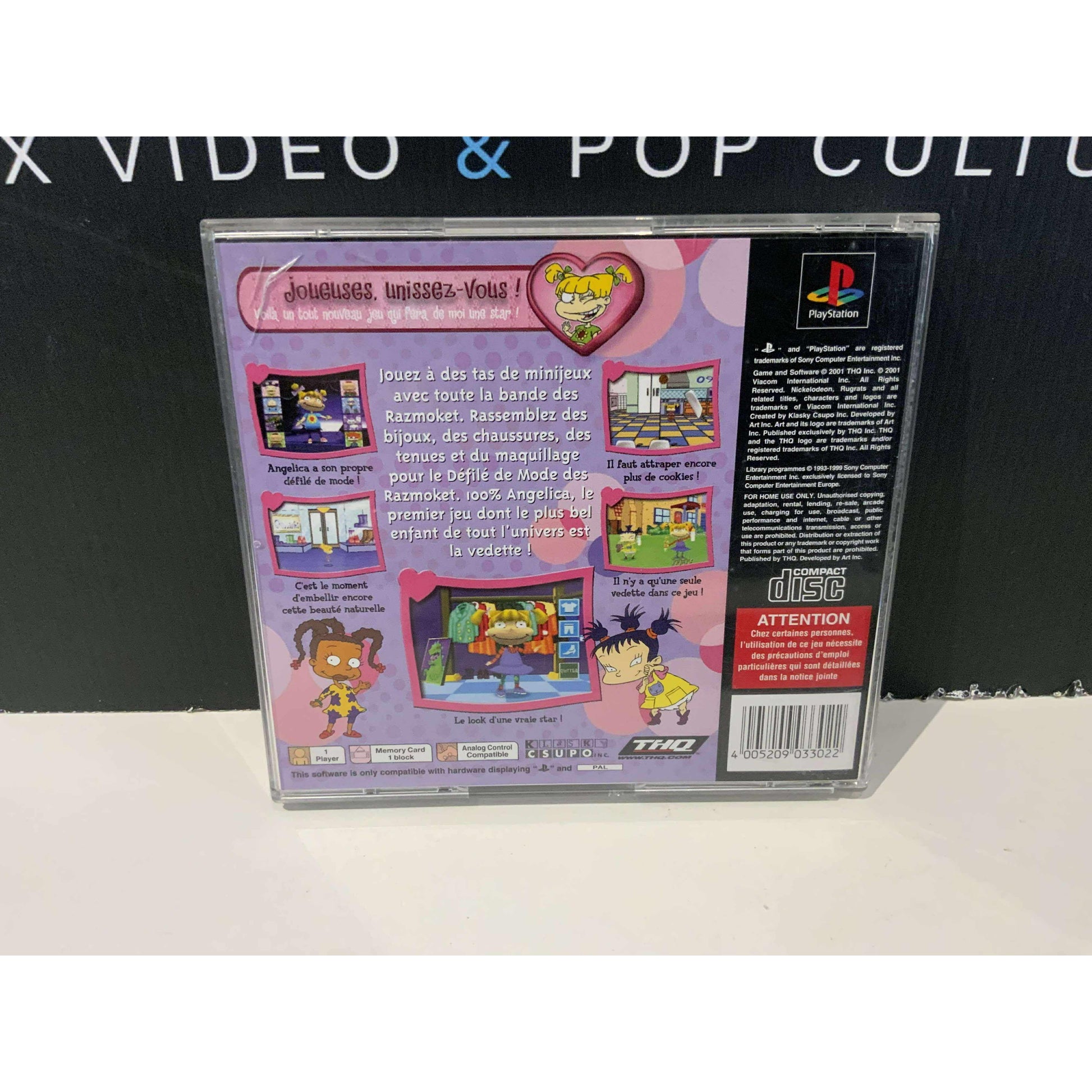 Les Razmoket 100% Angelica – PS1 Complet BE