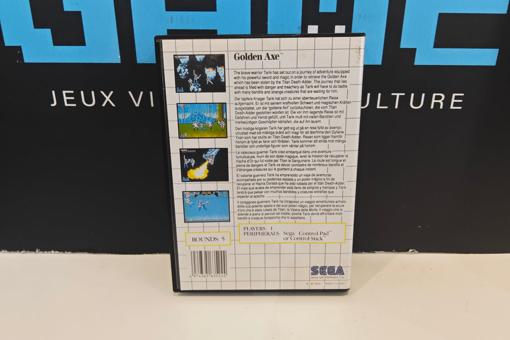 Golden Axe – Master System