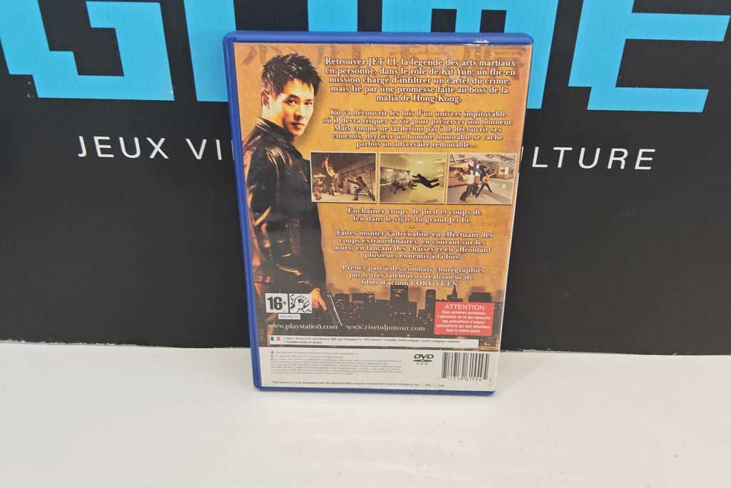 Jet Li Rise to Honour - PS2