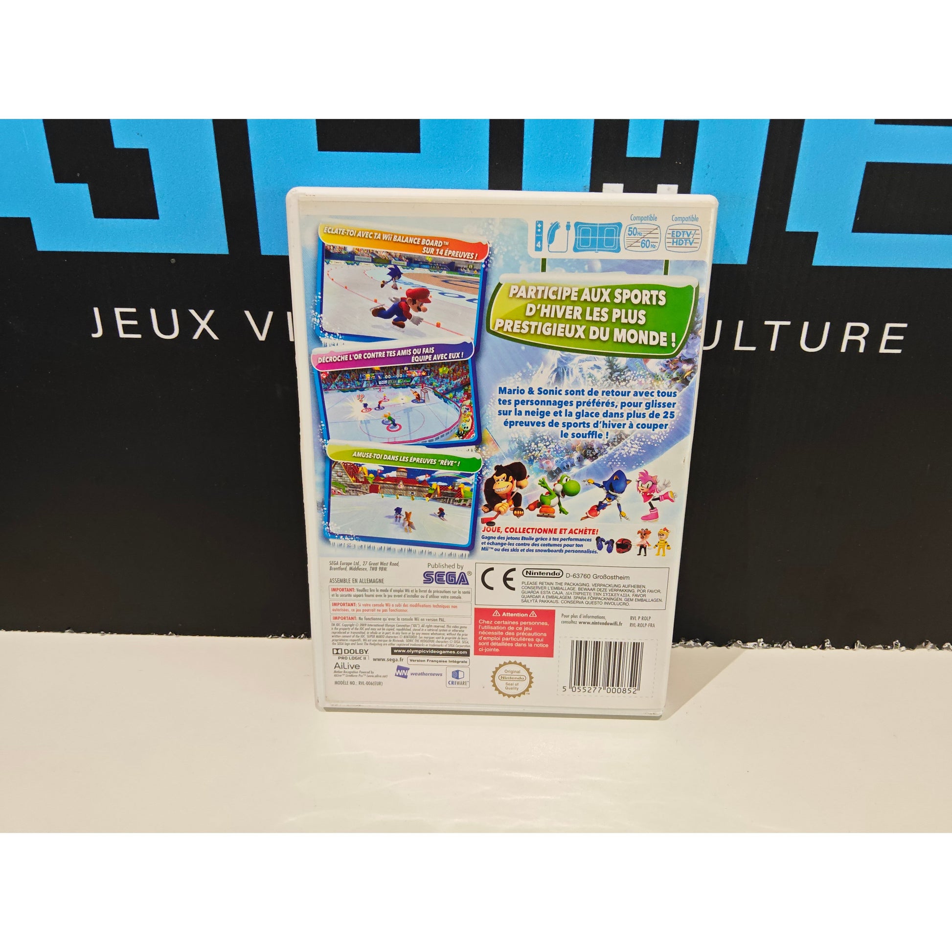 Mario & Sonic aux Jeux Olympiques d'Hiver - Wii
