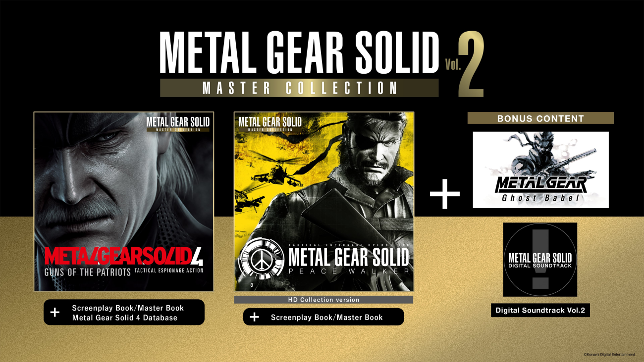 Metal Gear Solid : Master Collection Vol. 2  - PS5 En précommande sortie le 27 Août 2026