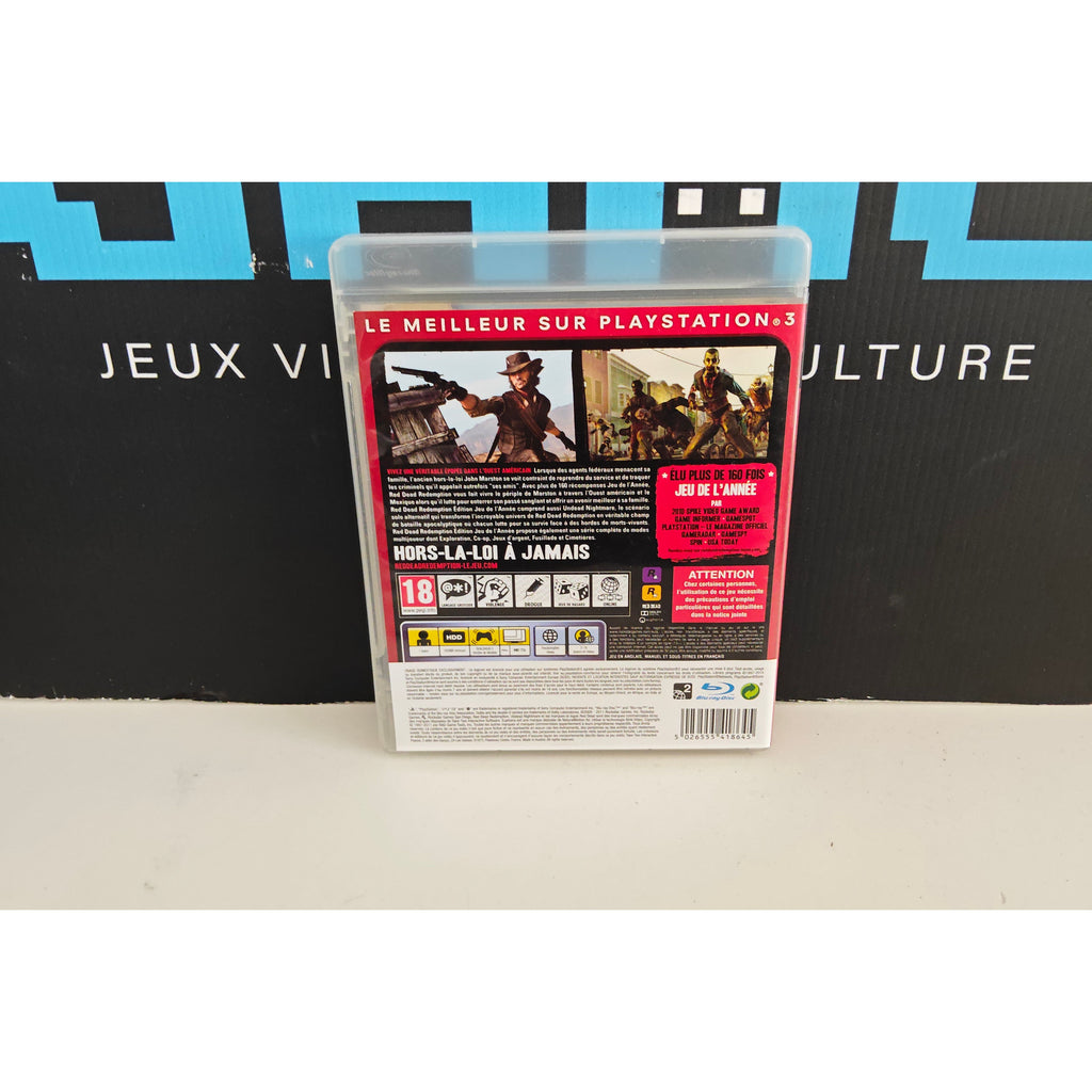 Red Dead Redemption édition jeu de l'année essentials – PS3