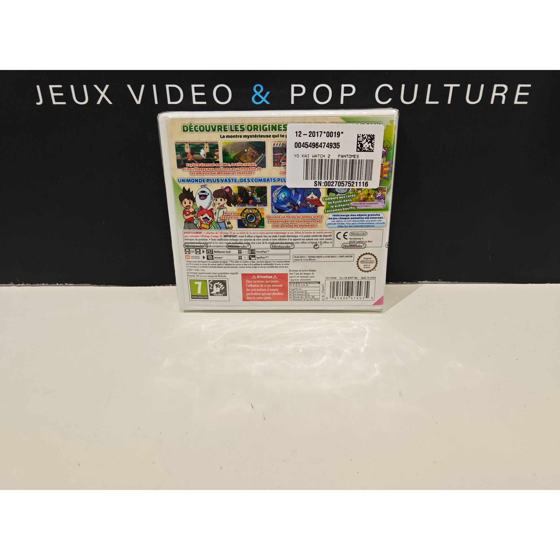 Yôkai Watch 2 : Fantômes Bouffis - 3DS Neuf