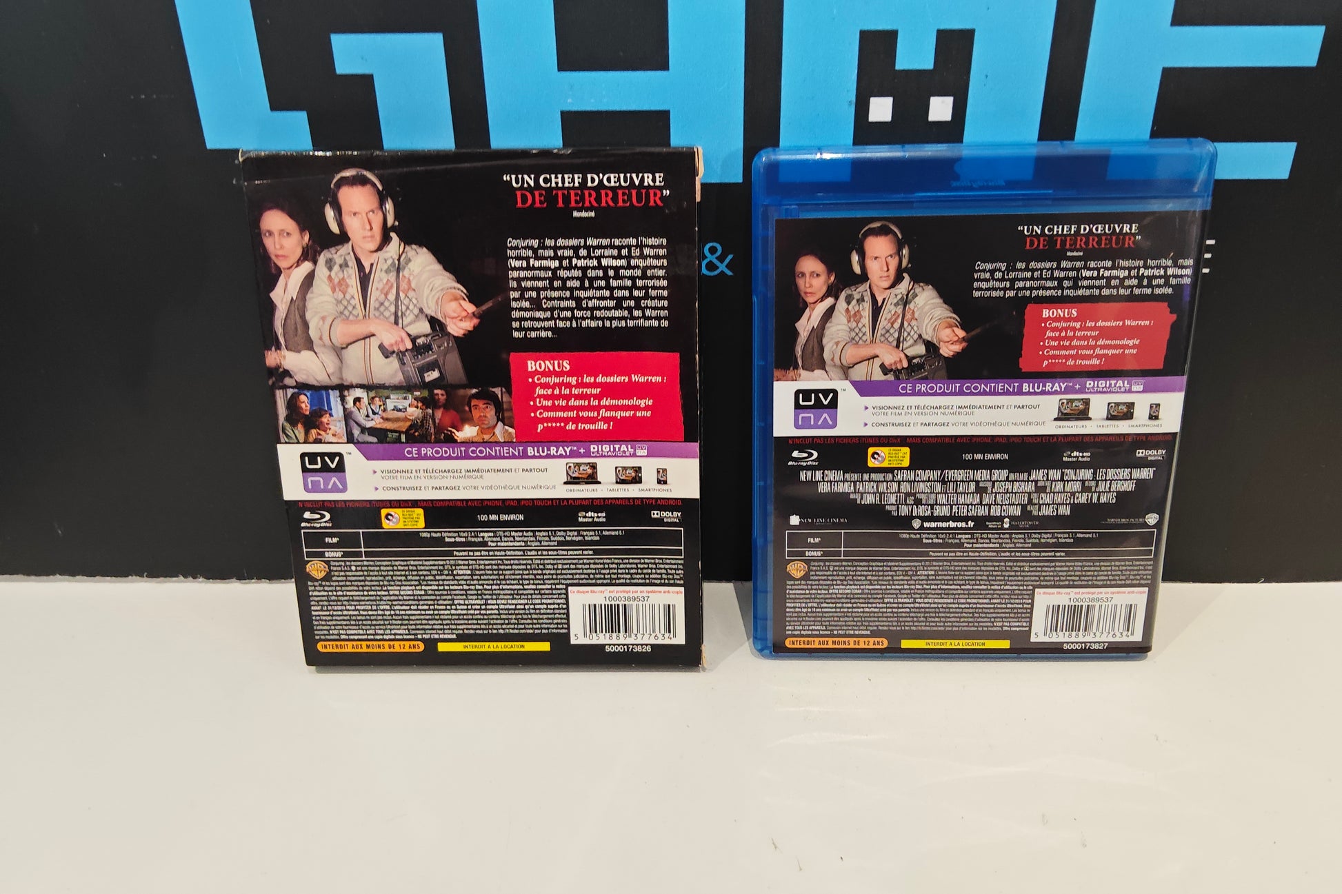 Conjuring les dossiers Warren  - Blu Ray