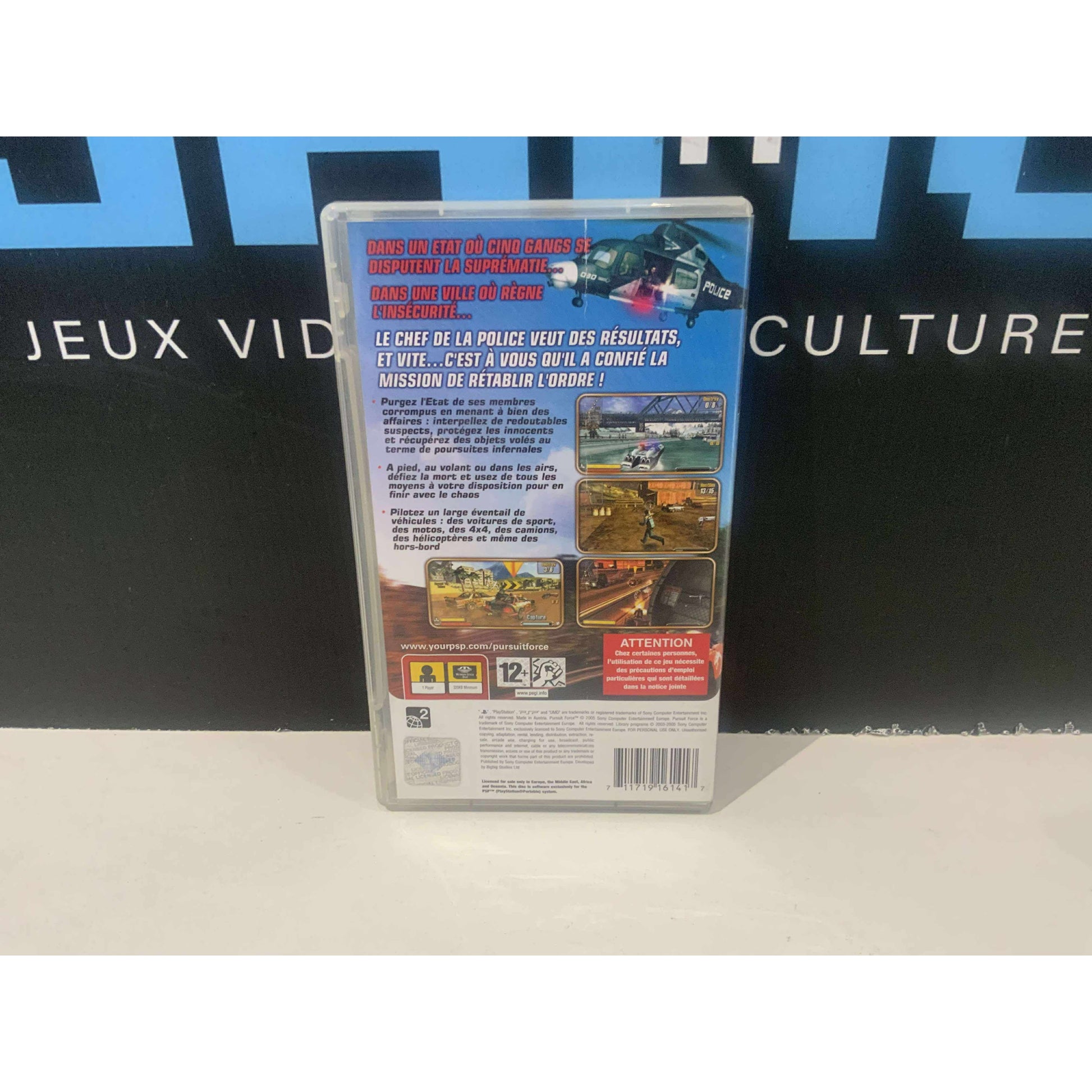 Pursuit Force – PSP TBE