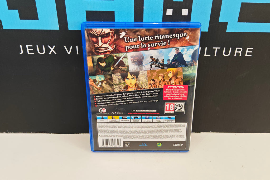 A.O.T. : Wings of Freedom – PS4