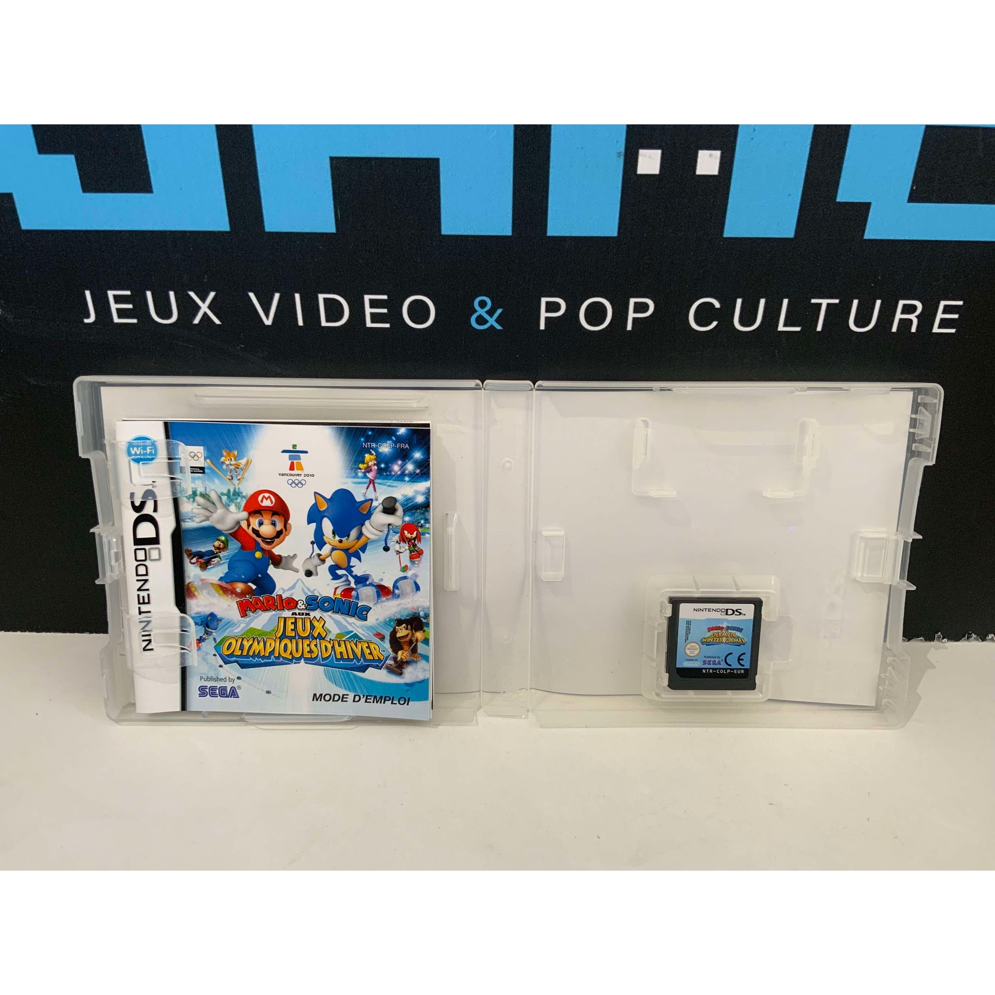 Mario & Sonic Aux Jeux Olympiques D'Hiver DSN TBE complet