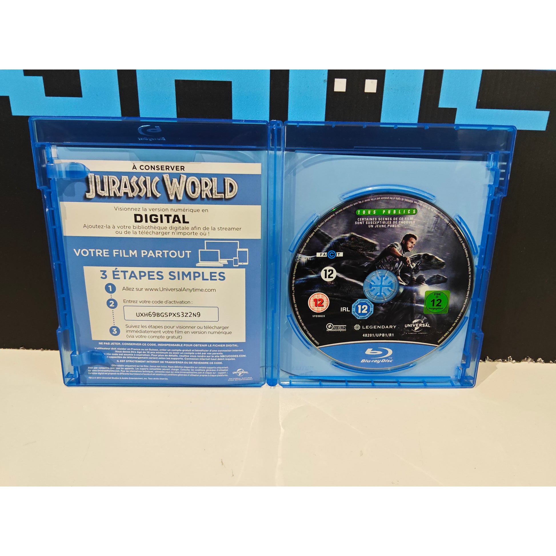 Jurassic World - Blu Ray