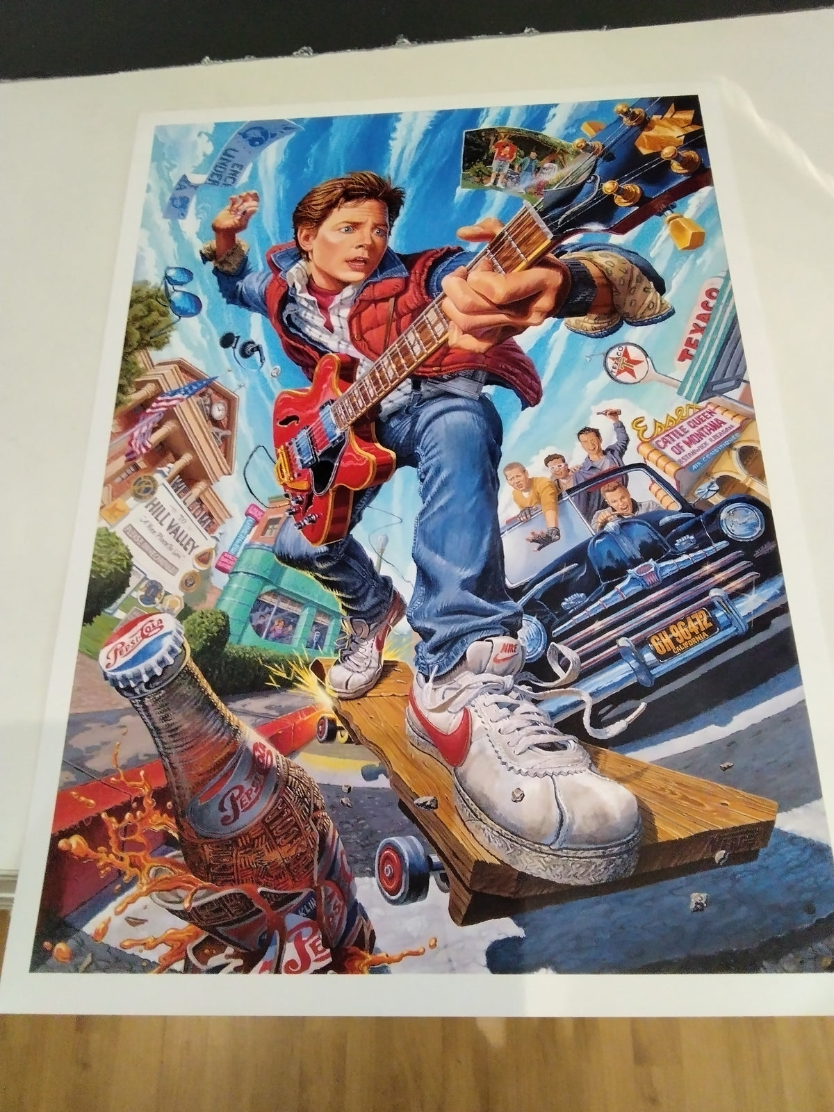 Affiche retour vers le futur A3