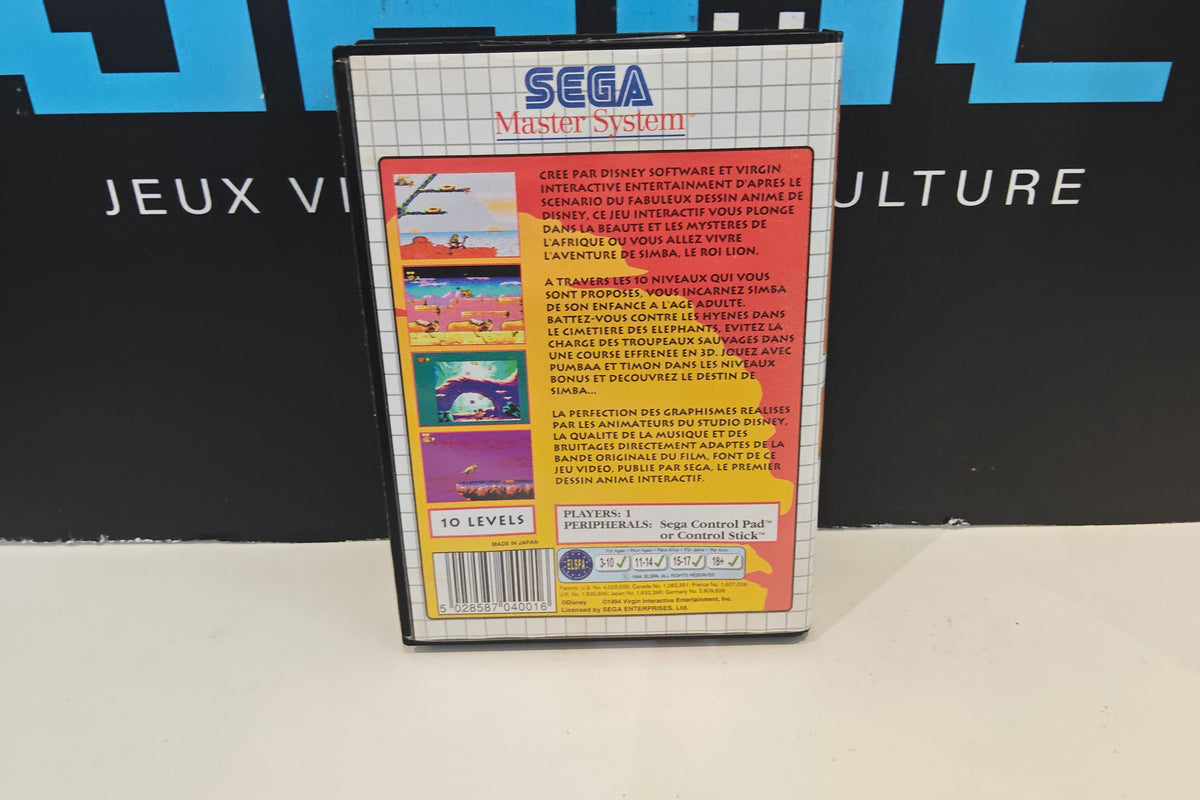 Le Roi Lion – Master System