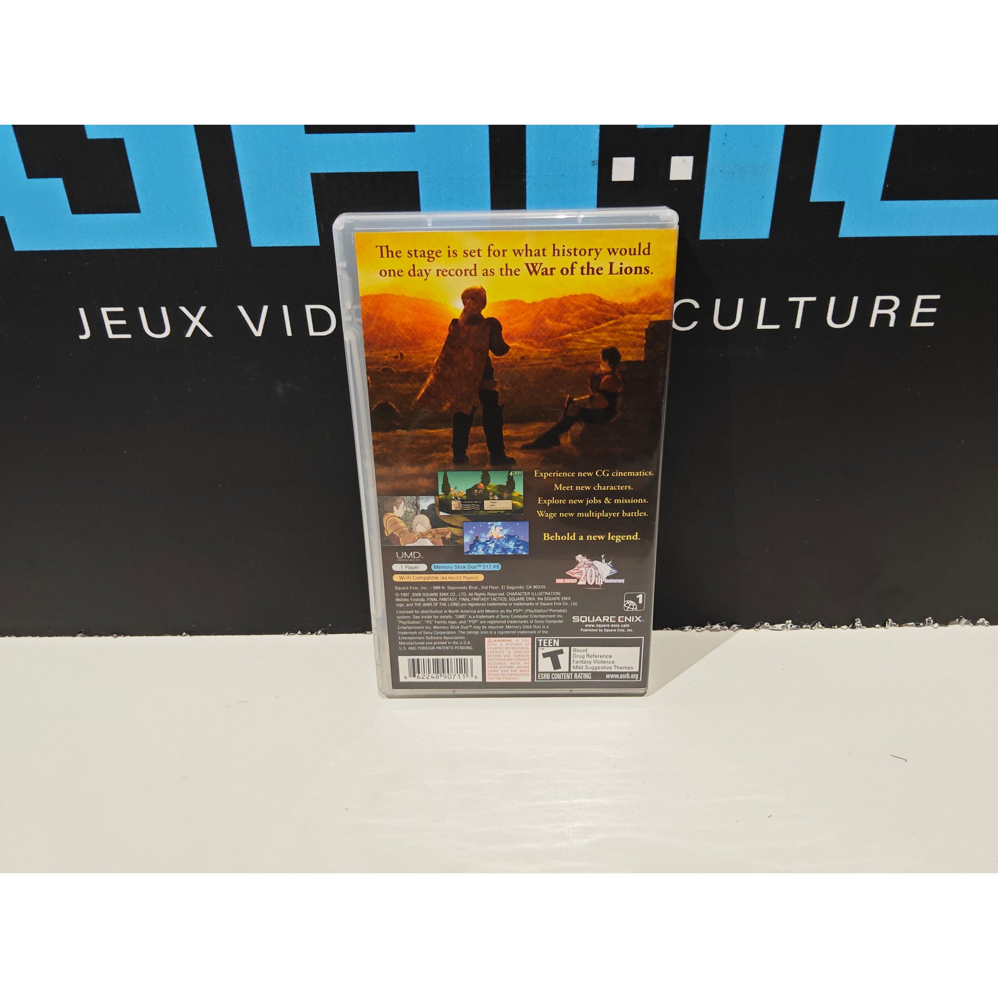 Final Fantasy Tactics : The War of the Lions greatest hit import US – PSP