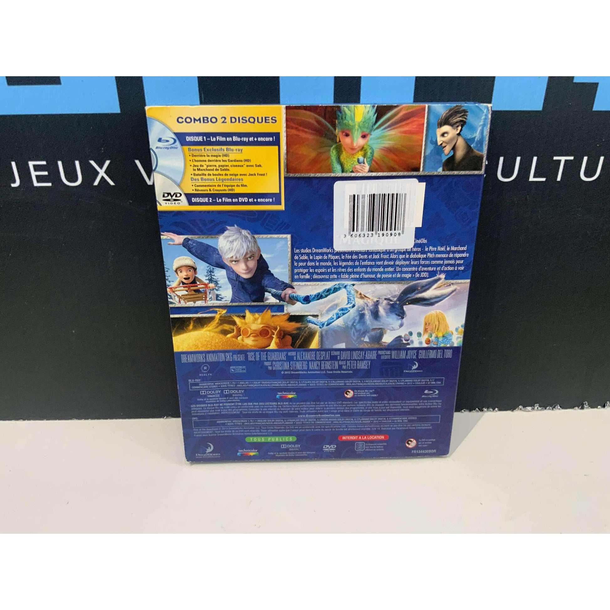Les Cinq Légendes – Blu-ray