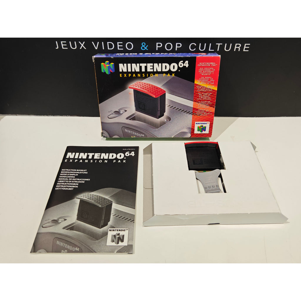Expansion pak en boite - Nintendo 64