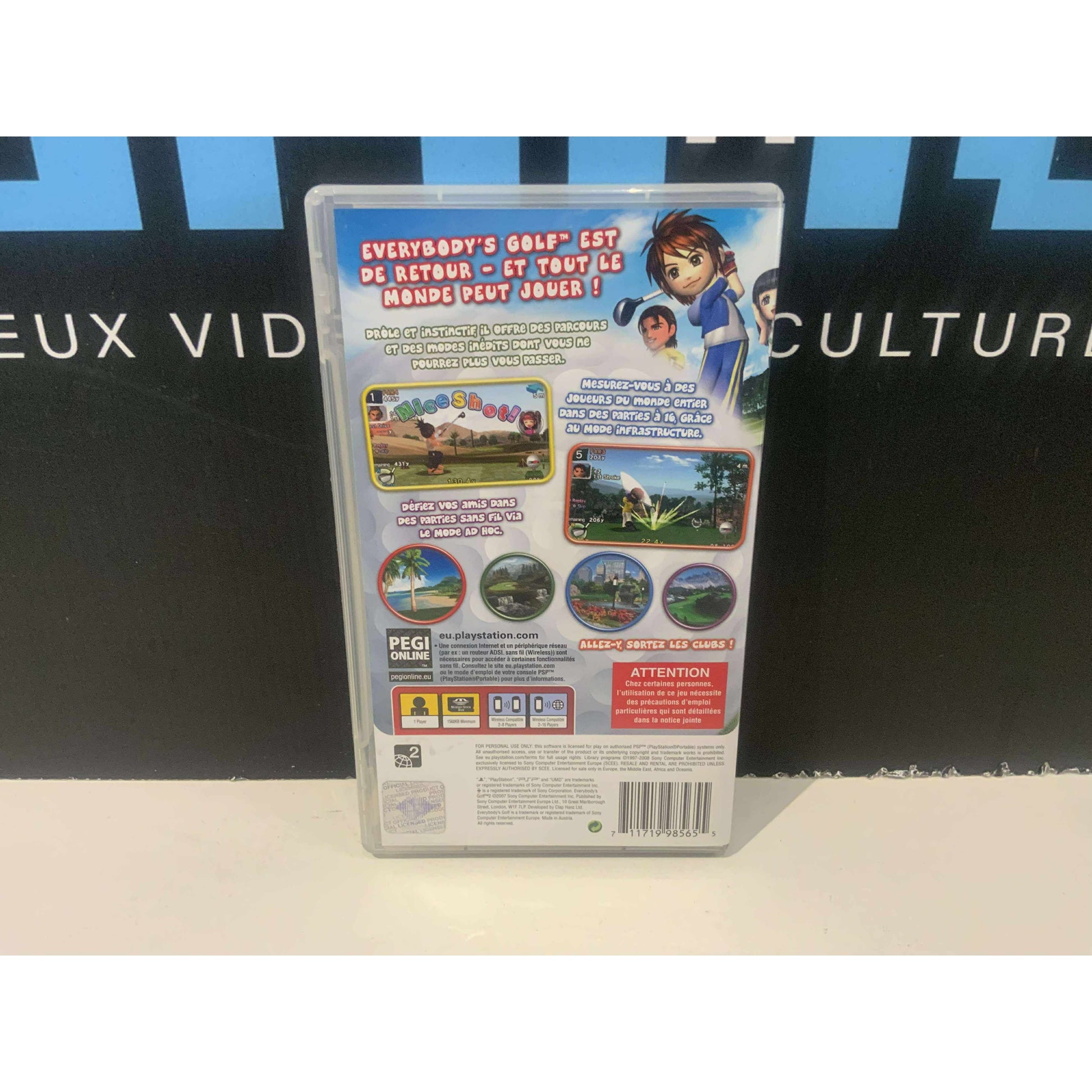 Everybody's Golf 2 – PSP TBE