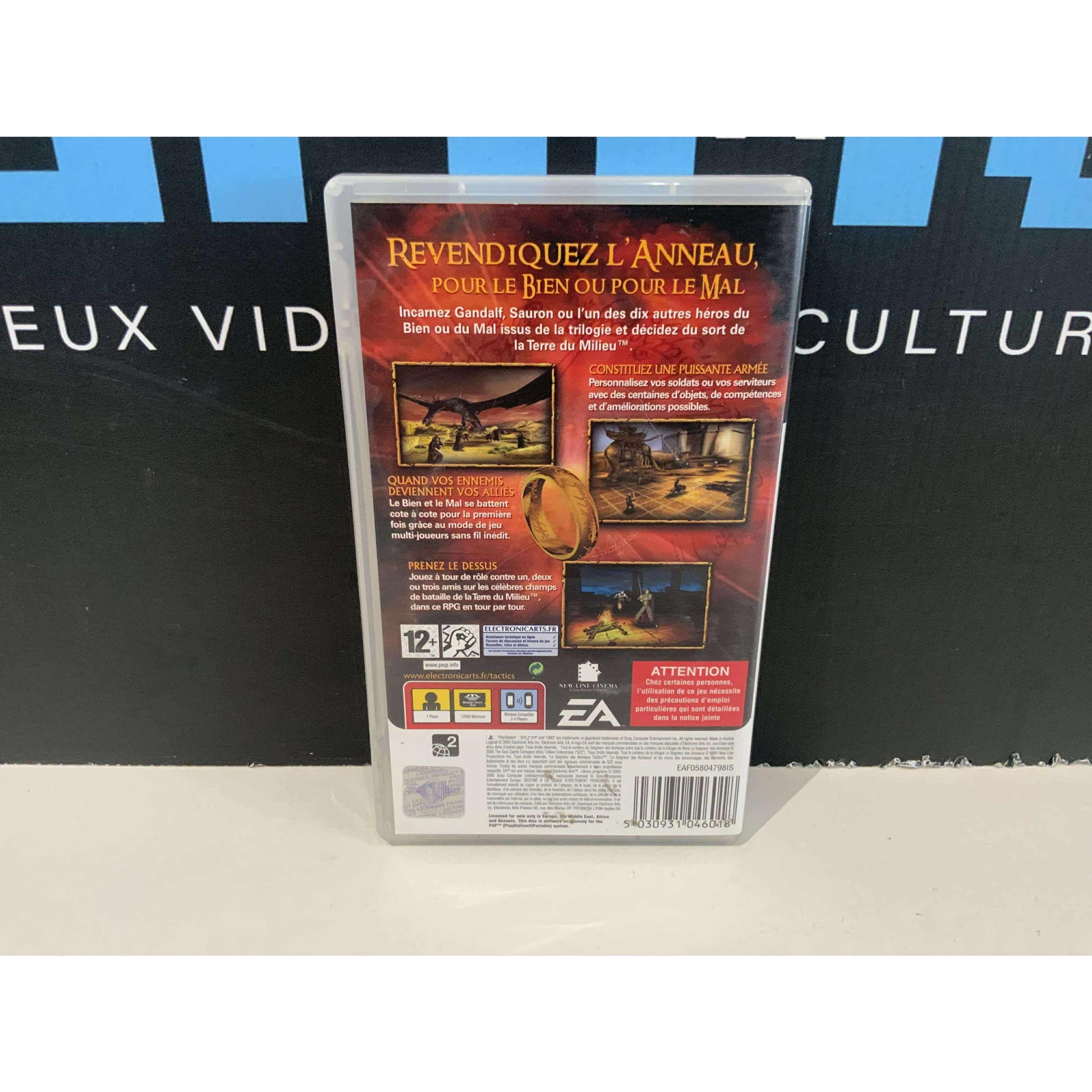 Le Seigneur des Anneaux: Tactics – PSP Complet BE