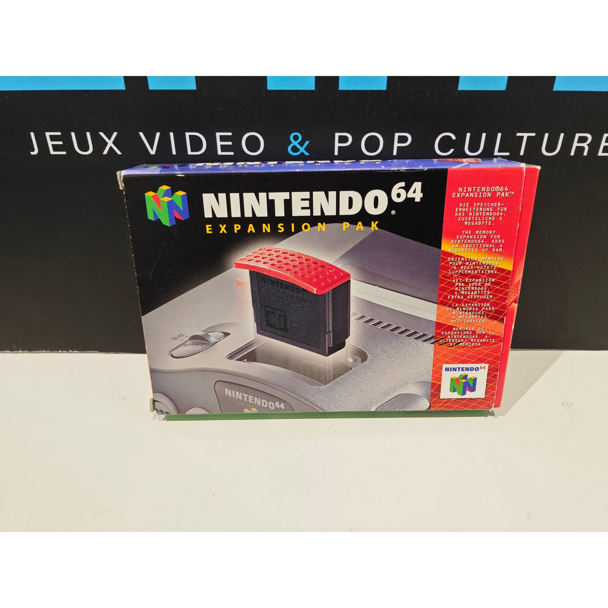 Expansion pak en boite - Nintendo 64