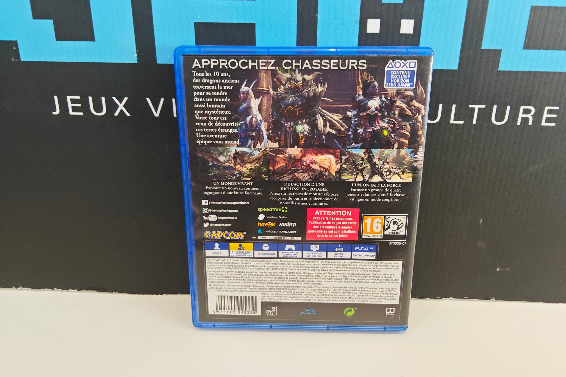 Monster Hunter Worlds  – PS4