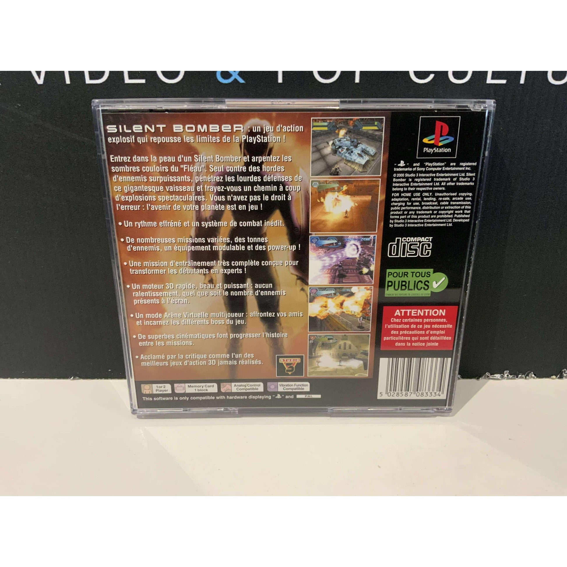 Silent Bomber – PS1 Complet TBE