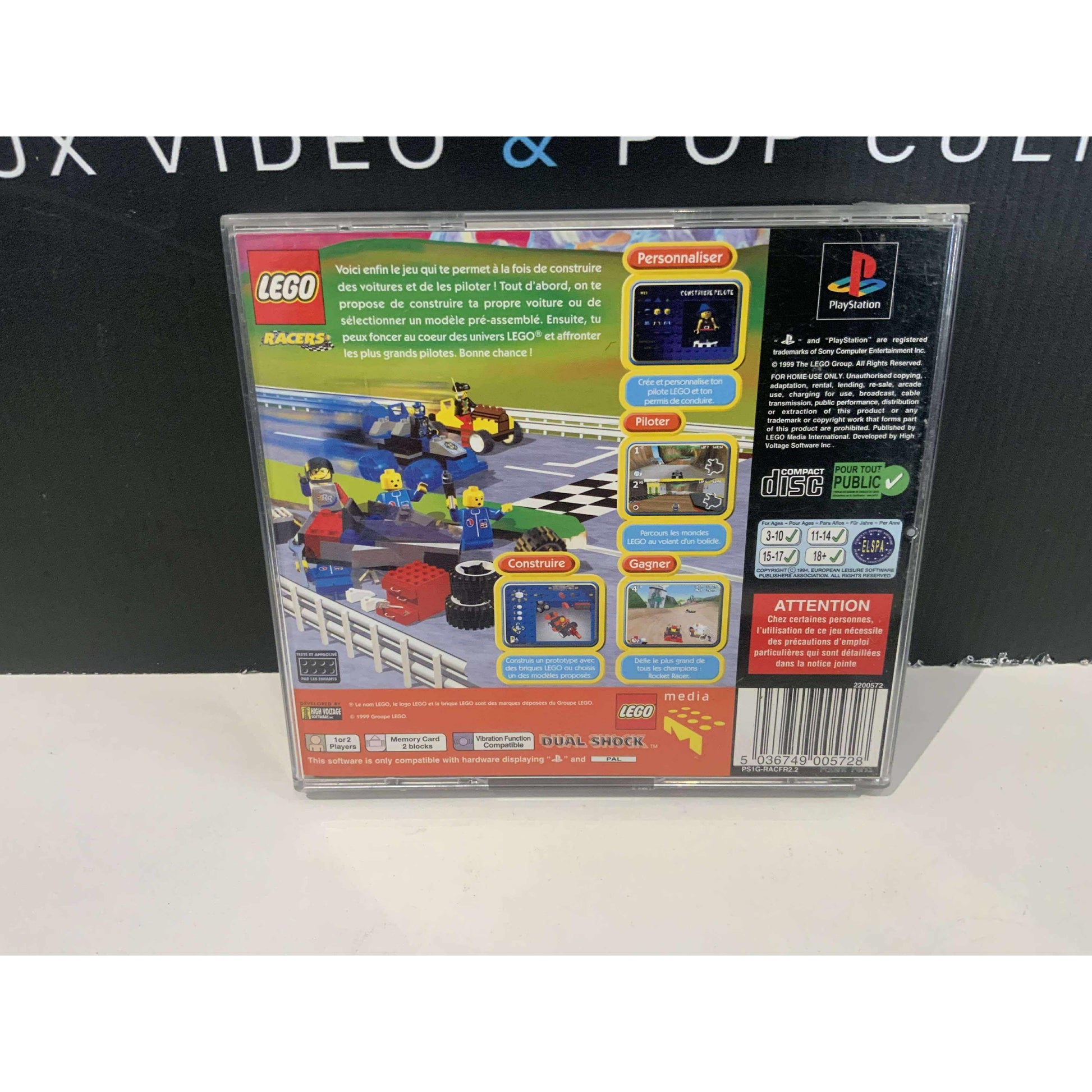 Lego Racers – PS1 Complet TBE