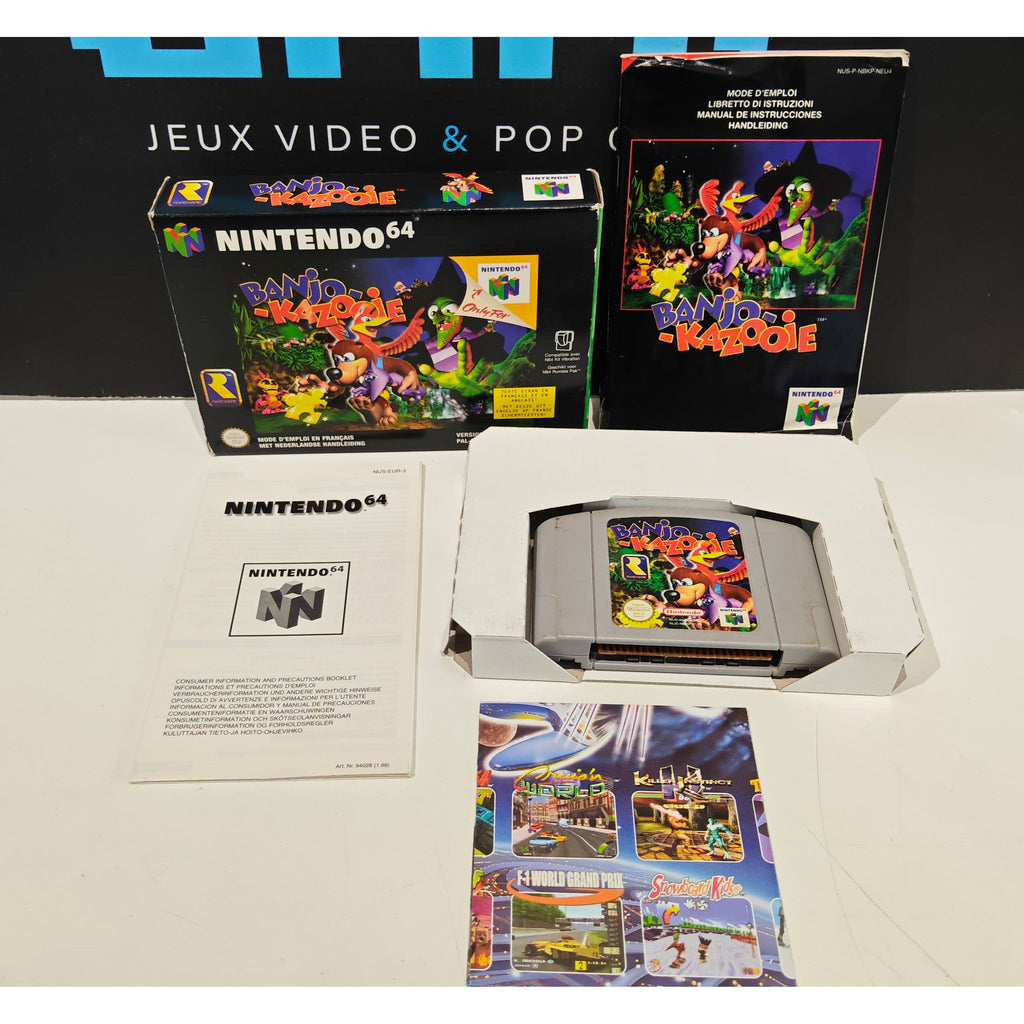 Banjo-Kazooie en boite - Nintendo 64