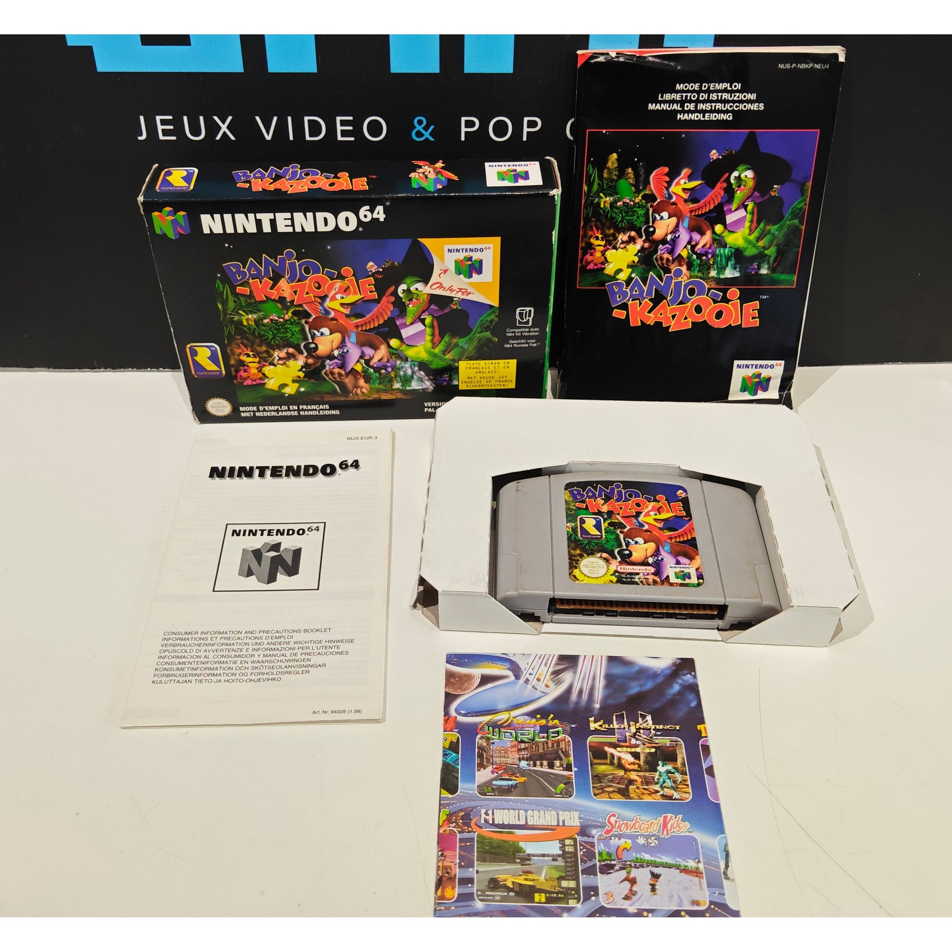 Banjo-Kazooie en boite - Nintendo 64