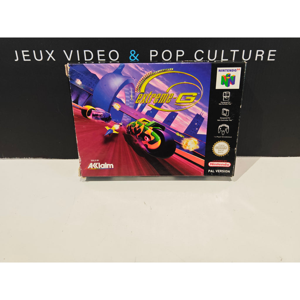 Extreme-G en boite - Nintendo 64