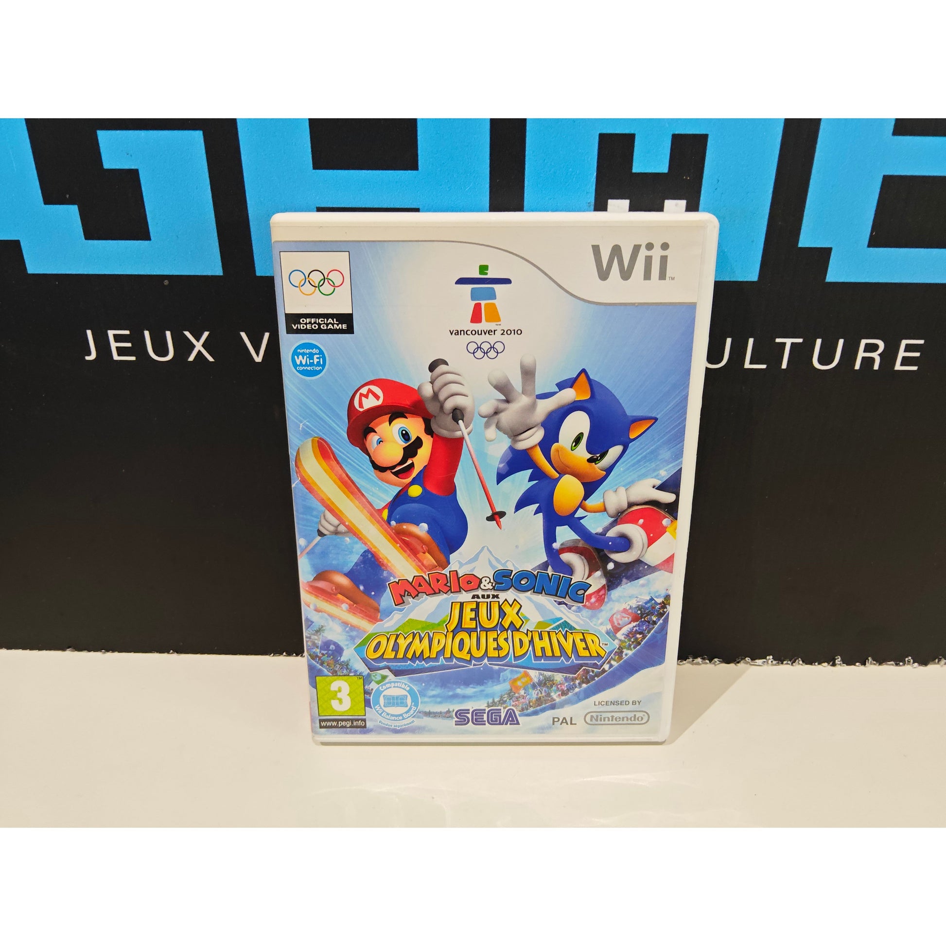 Mario & Sonic aux Jeux Olympiques d'Hiver - Wii