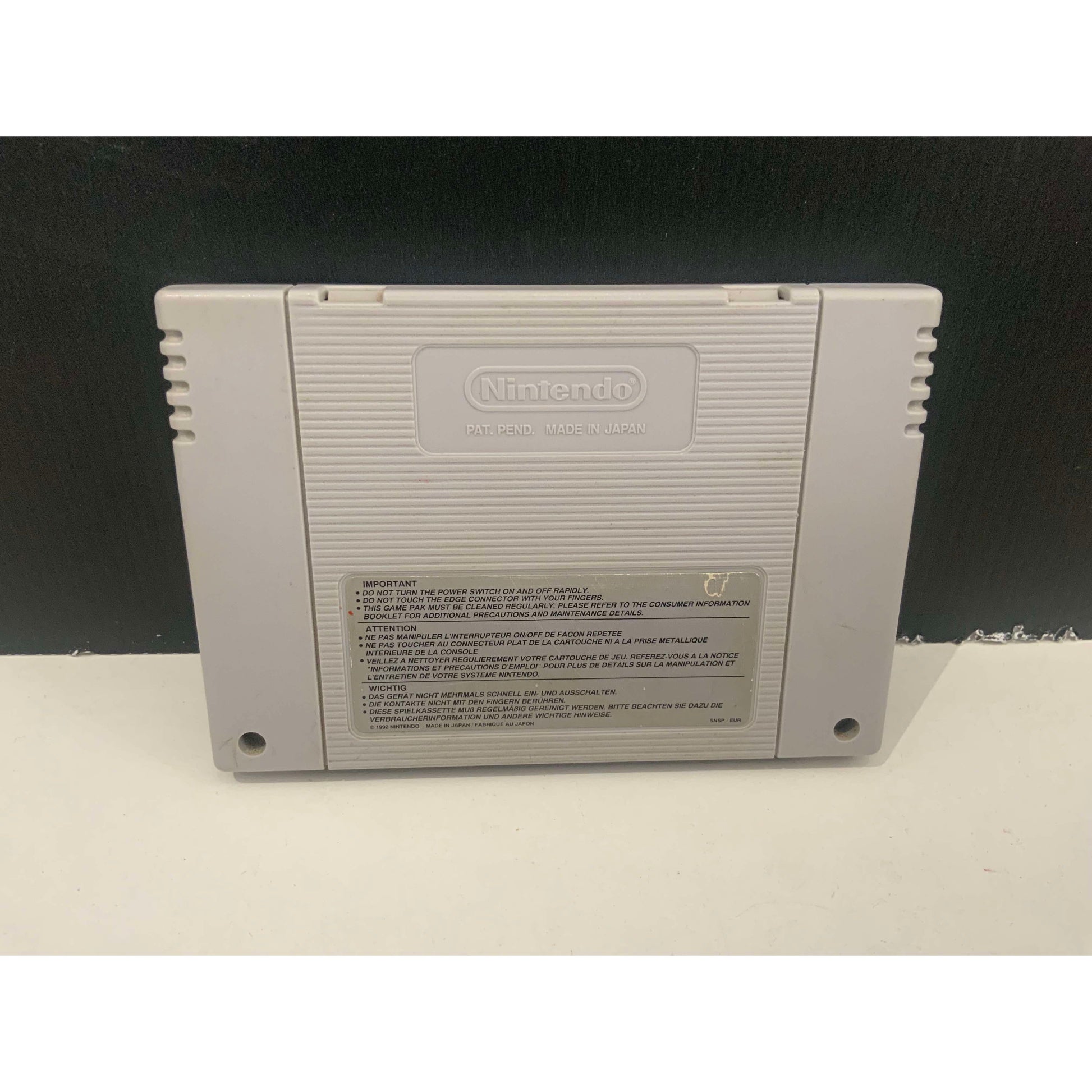 Super Stars Wars Return Of The Jedi SNES BE