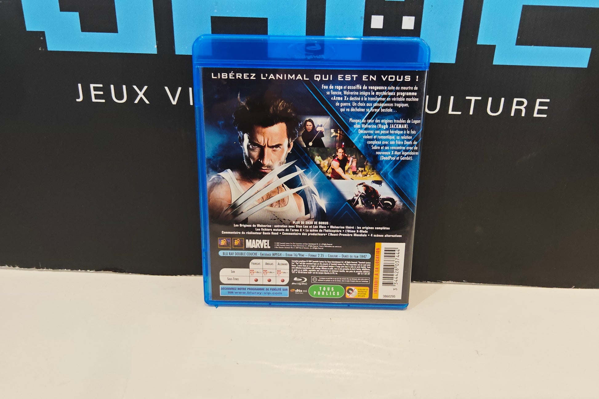 XMen Origins Wolverine - Blu Ray