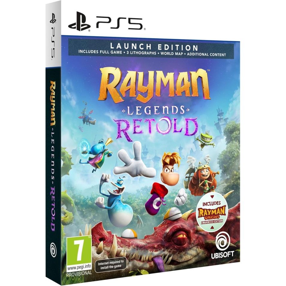 RAYMAN LEGENDS RETOLD - PS5 En précommande sortie le 3 décembre 2026